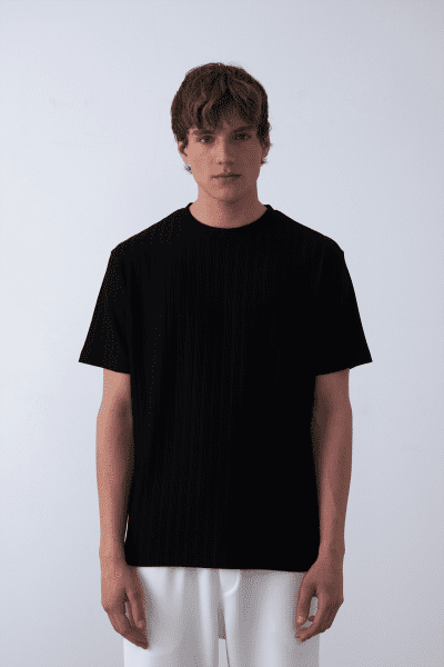 Structured Rib T-Shirt