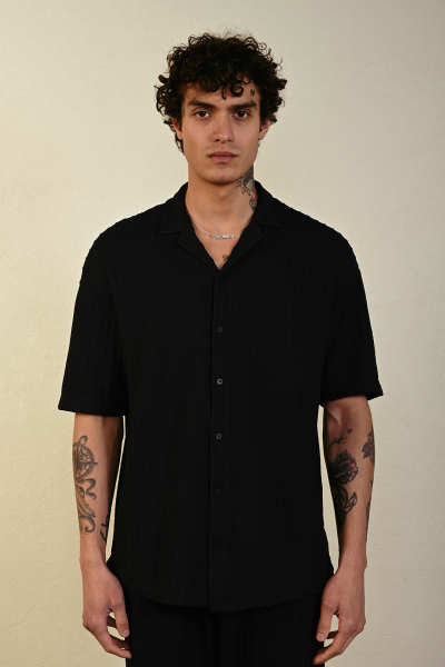 Alternative view of Textured Collar Shirt