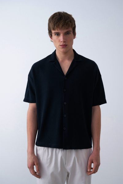 Relaxed Textured Shirt
