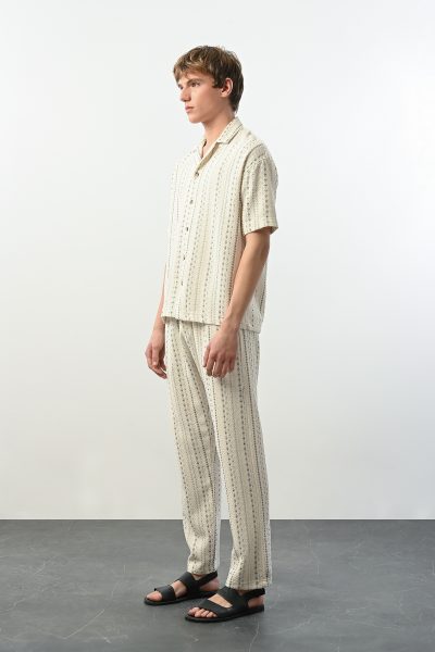 Textured resort pants